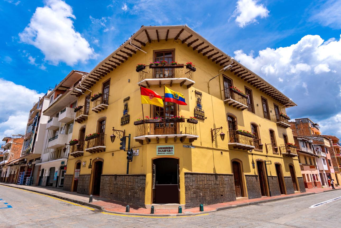 Hotel Boutique Los Balcones Cuenca Bagian luar foto